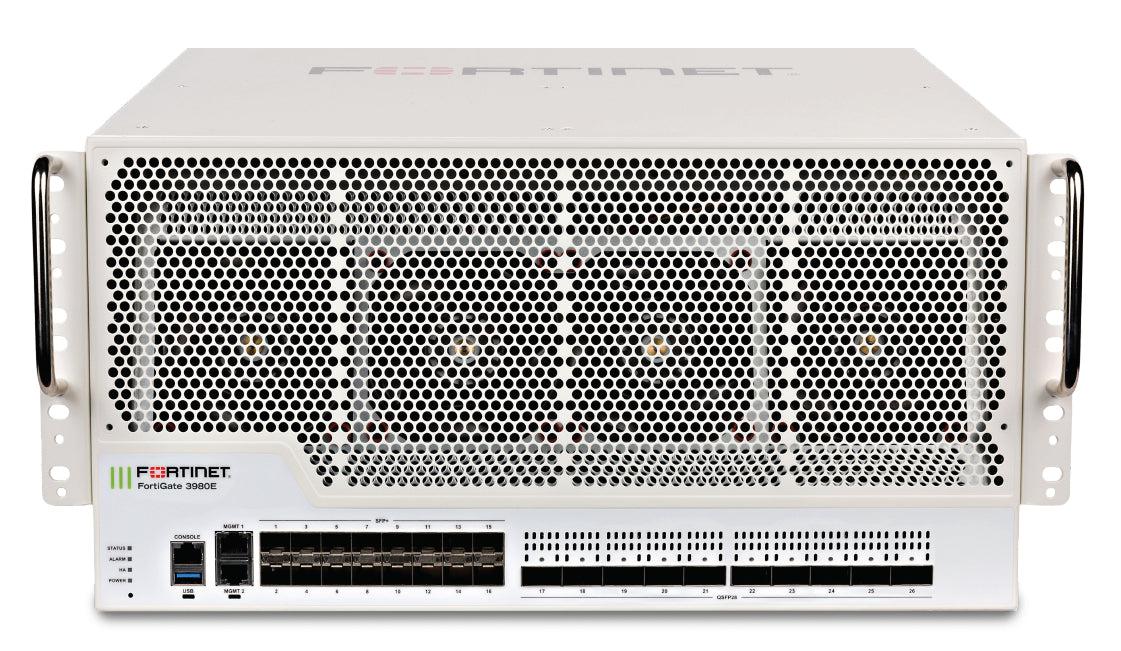 Fortinet Fortigate-3980E-Dc Hardware Plus 1 Year 24X7 Forticare And Fortiguard Enterprise Protection