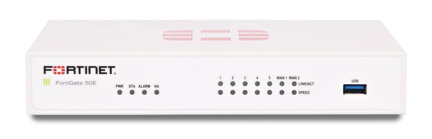 Fortinet Fortigate-51E Hardware Plus 1 Year 24X7 Forticare And Fortiguard Enterprise Protection