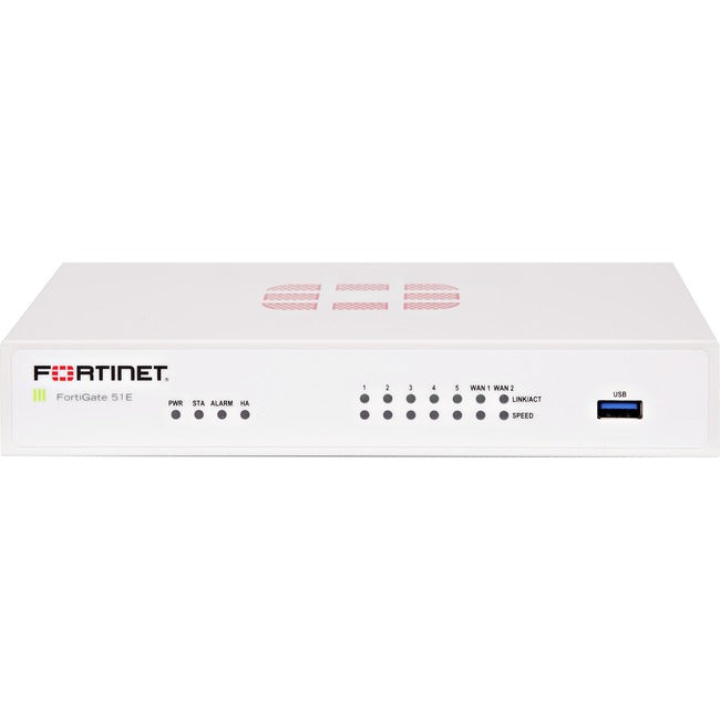 Fortinet FortiGate 51E Network Security/Firewall Appliance FG-51E-NFR