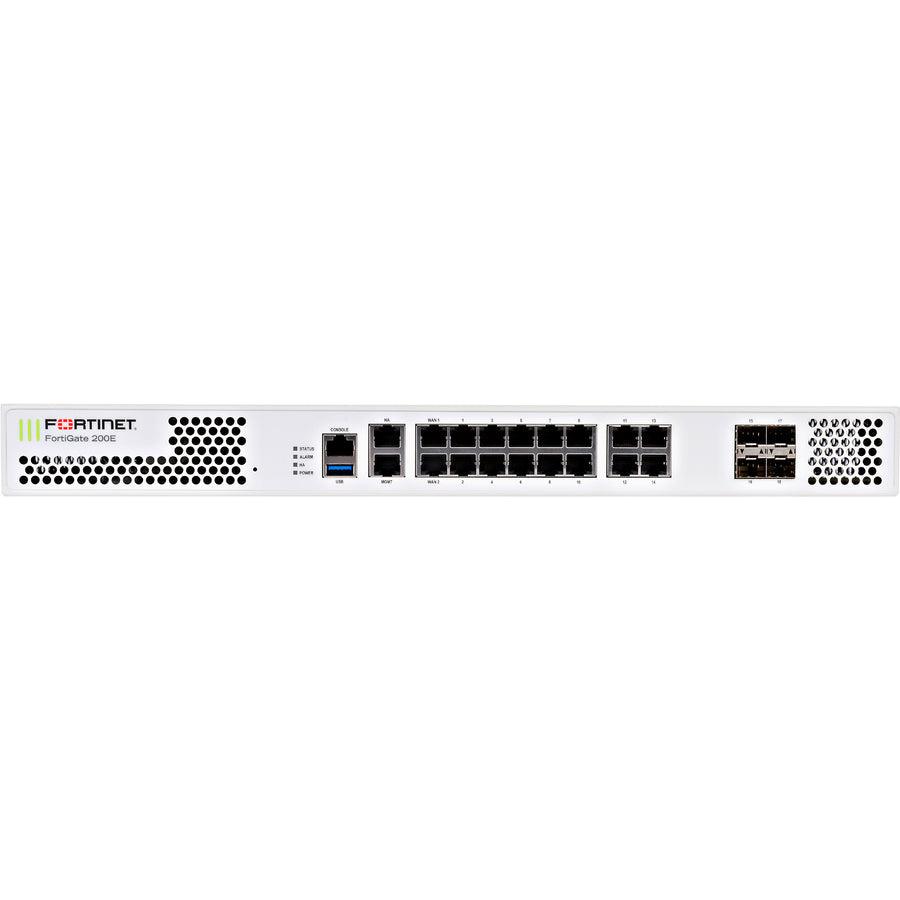 Fortinet Fortigate-200E Hardware Plus 1 Year 24X7 Forticare And Fortiguard Unified Threat Protection (Utp)
