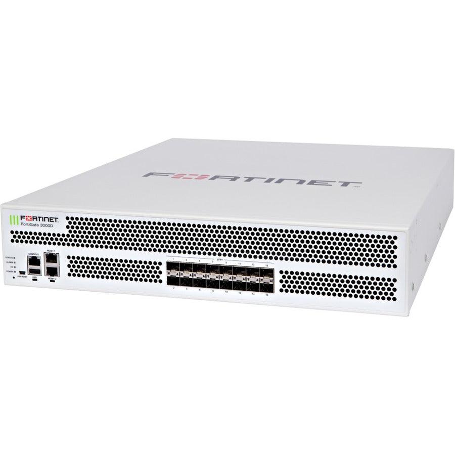 Fortinet Fortigate-3000D Hardware Plus 3 Year 24X7 Forticare And Fortiguard Enterprise Protection