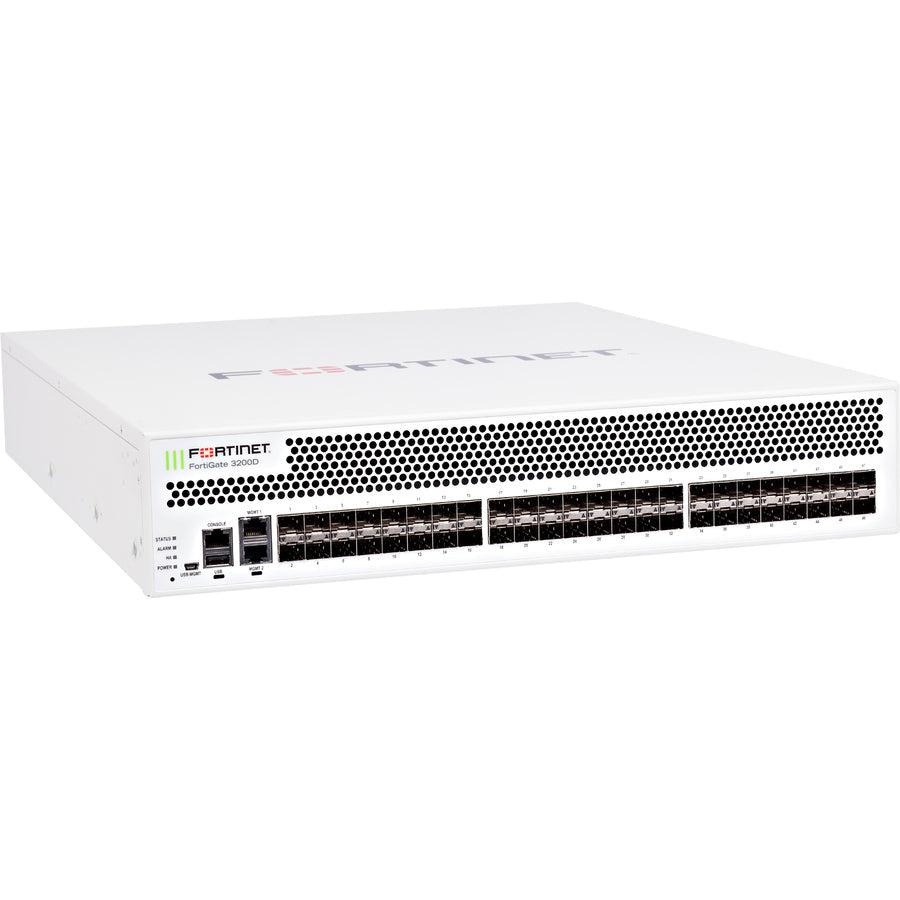 Fortinet Fortigate-3200D Hardware Plus 3 Year 24X7 Forticare And Fortiguard Unified Threat Protection (Utp)