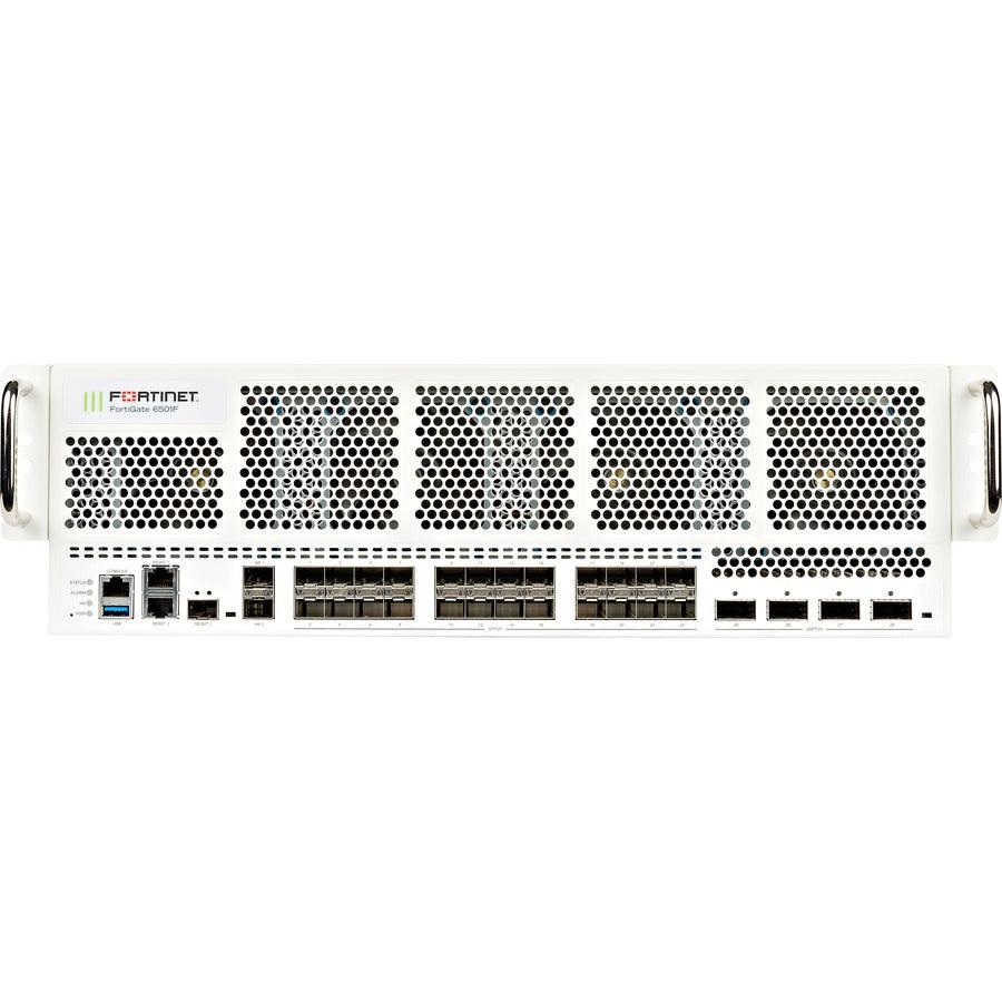 Fortinet Fortigate-6501F-Dc Hardware Plus 3 Year 24X7 Forticare And Fortiguard Enterprise Protection
