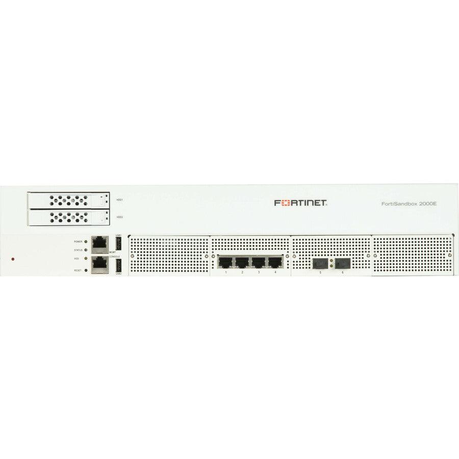 Fortinet Fortimail-2000E Hardware Plus 5 Year 24X7 Forticare And Fortiguard Base Bundle