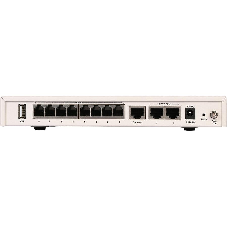 Fortinet Fortivoice Gateway-Go08 Hardware Plus 1 Year 24X7 Forticare