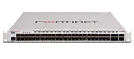 Fortinet Layer 2/3 Fortigate Switch Controller Compatible Poe+ Switch With 48 X Ge Rj45 Ports, 4 X