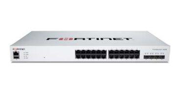 Fortinet Layer 2/3 Fortigate Switch Controller Compatible Switch With 24 X Ge Rj45 Ports, 4 X 10 Ge Sfp+ Uplinks