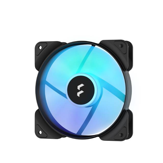 Fractal Design Aspect 12 Fd-F-As1-1205 Rgb 120Mm Pwm Wide 500-2000Rpm Range Black Frame Computer Case Fan