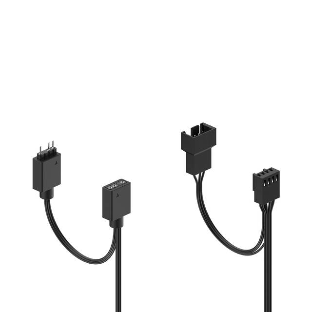 Fractal Design Aspect 12 Fd-F-As1-1205 Rgb 120Mm Pwm Wide 500-2000Rpm Range Black Frame Computer Case Fan