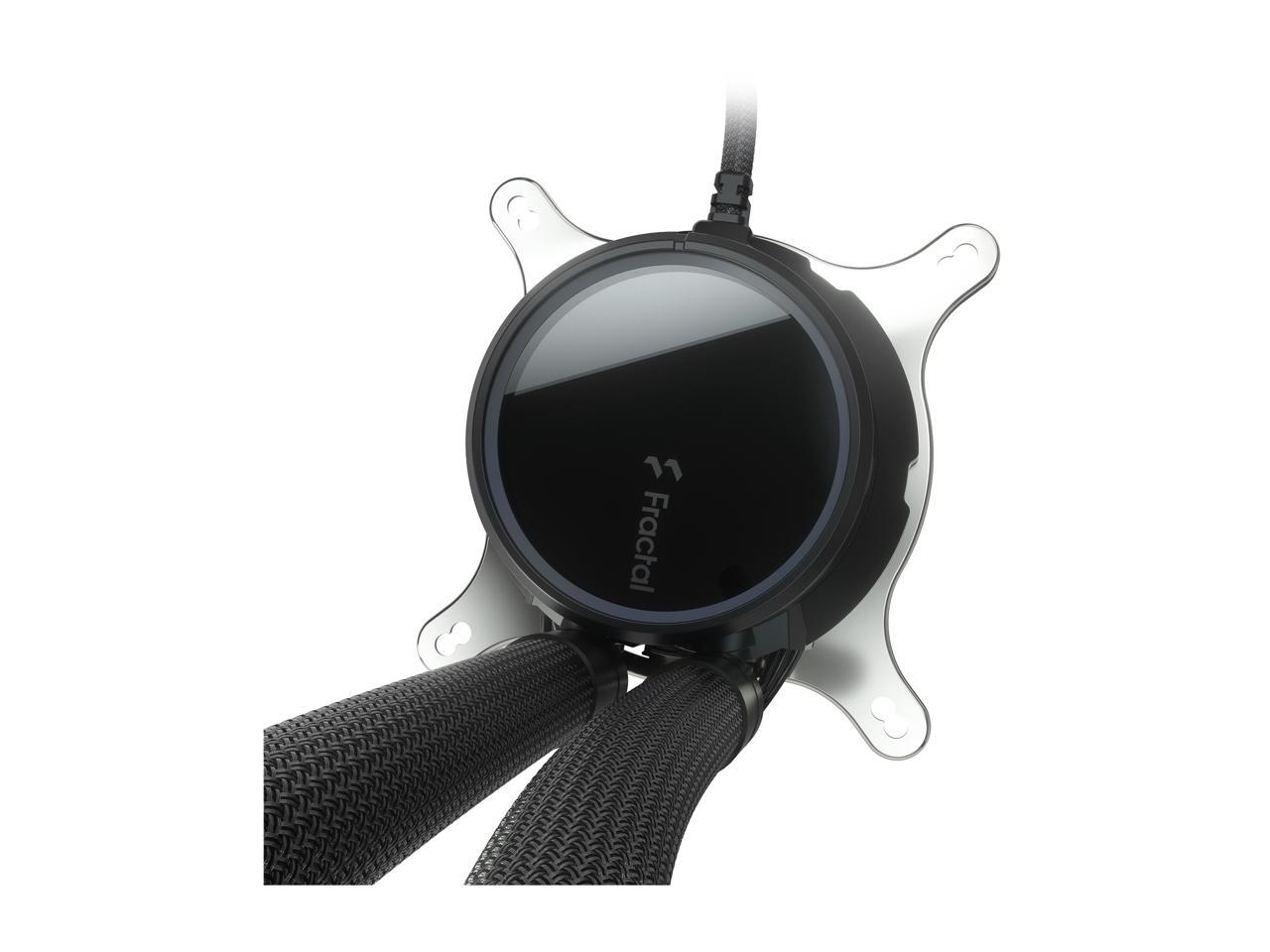 Fractal Design Celsius+ S24 Prisma Pwm Argb 240Mm Silent Performance Slim Radiator Aio Cpu Liquid/Water Cooler