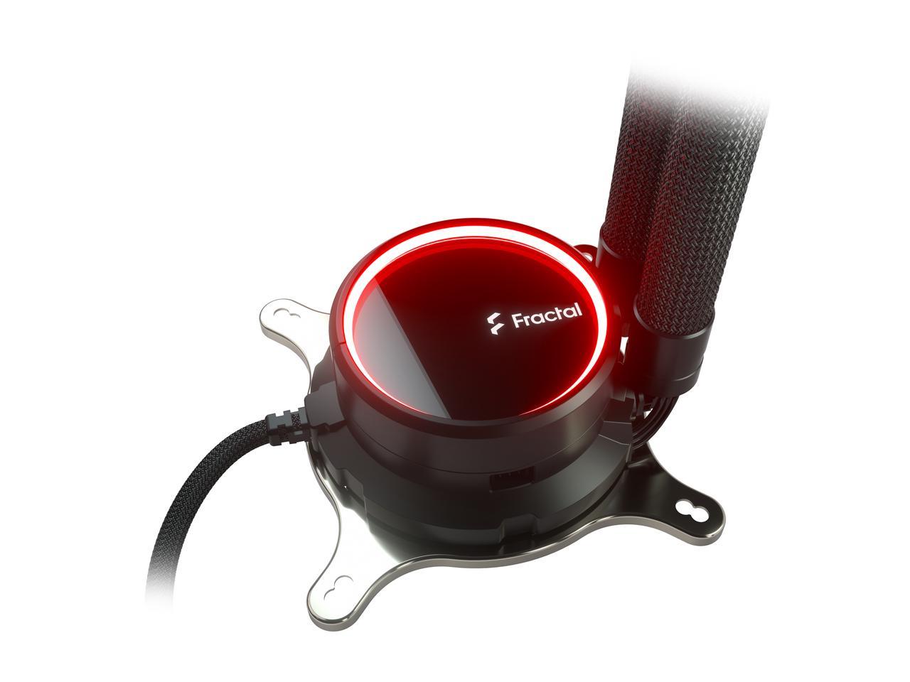 Fractal Design Celsius+ S28 Prisma Pwm Argb 280Mm Silent Performance Slim Radiator Aio Cpu Liquid/Water Cooler