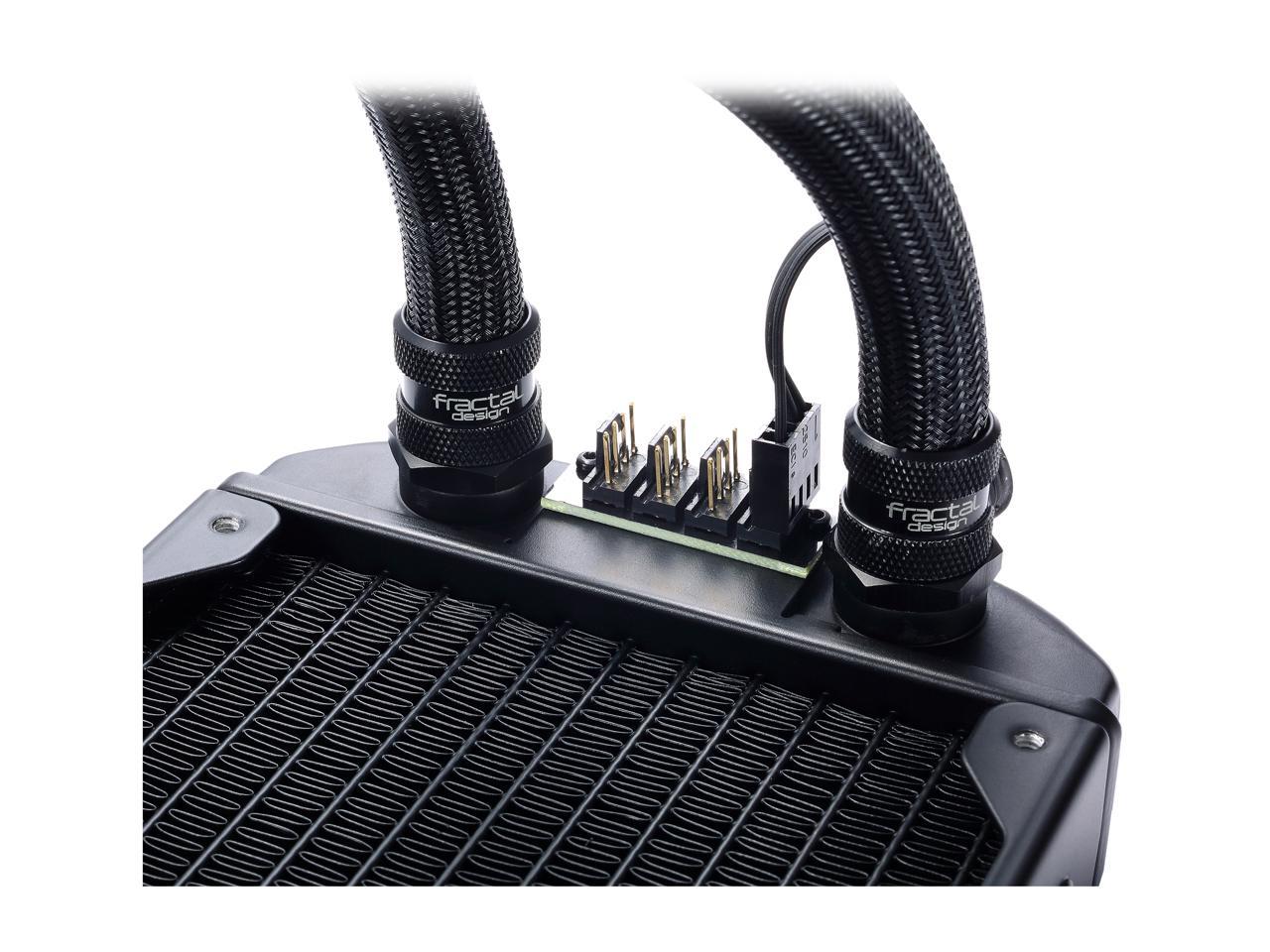 Fractal Design Celsius S36 Blackout 360Mm Silent High Performance Slim Expandable All-In-One Cpu Liquid / Water Cooler