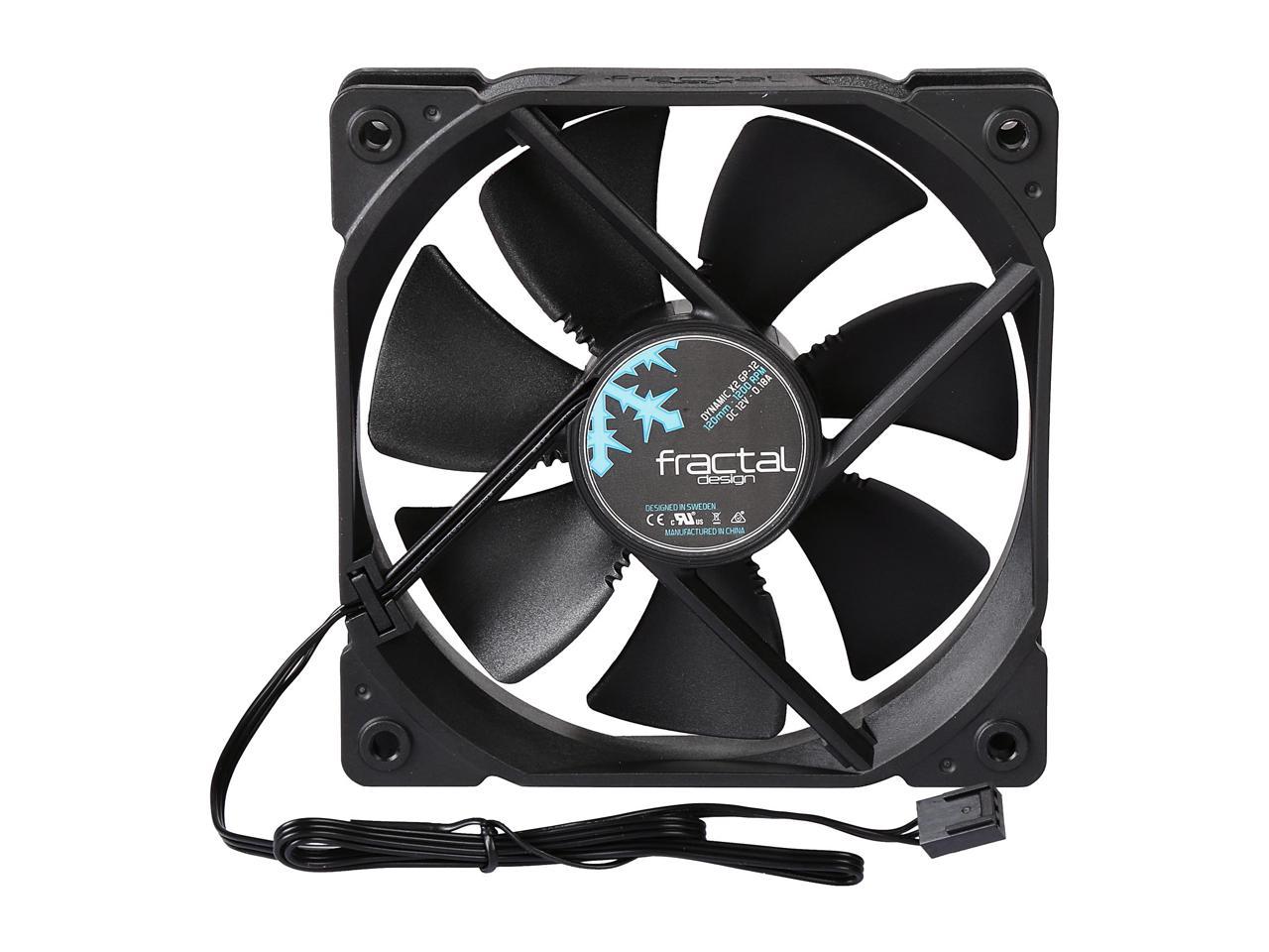 Fractal Design Dynamic X2 Gp-12 Fd-Fan-Dyn-X2-Gp12-Bk 120Mm Case Fan