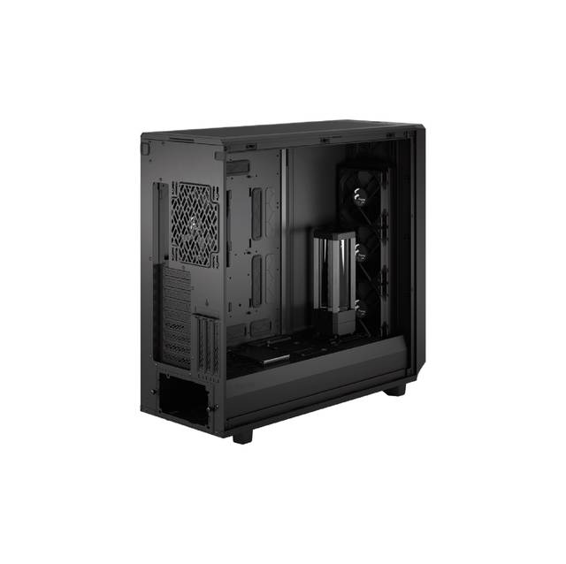 Fractal Design Fd-C-Mes2X-01 Meshify 2 Xl Black Atx Flexible Dark Tinted Tempered Glass Window Full Tower Computer Case (Black)