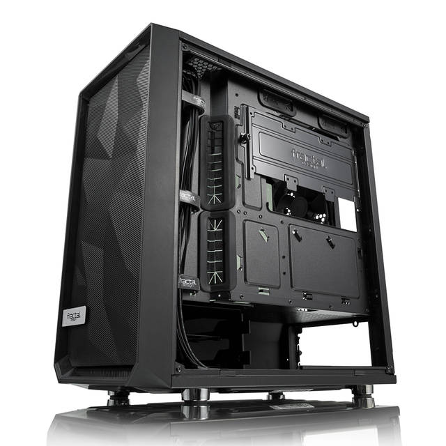 Fractal Design Meshify C Mini Dark Tg No Power Supply Microatx Case