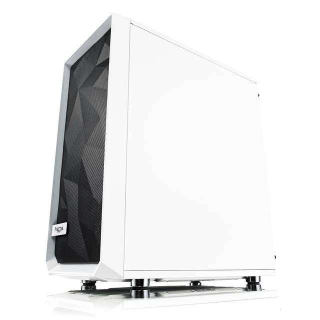 Fractal Design Meshify C - Tg No Power Supply Atx Mid Tower (White)