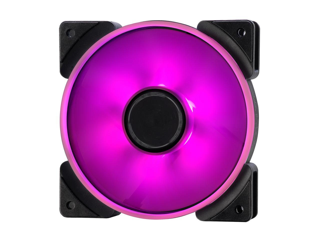 Fractal Design Prisma Al-12 120Mm Addressable Rgb Led Long Life Sleeve Bearing Computer Case Fan 3-Pack