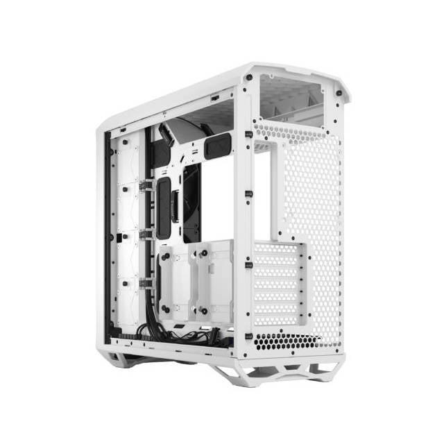Fractal Design Torrent White E-Atx Tempered Glass Window High-Airflow Mid Tower Computer Case - Fd-C-Tor1A-03 (White)