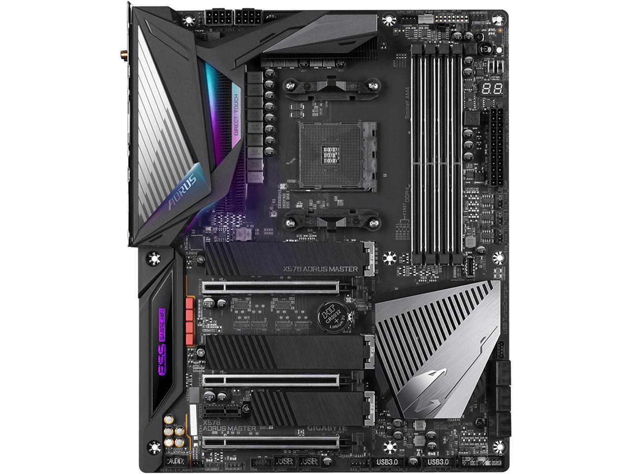Carte Mère GIGABYTE X570 AORUS ELITE – Occasion – Socket AM4 – DDR4 – PCIe 4.0 – USB C