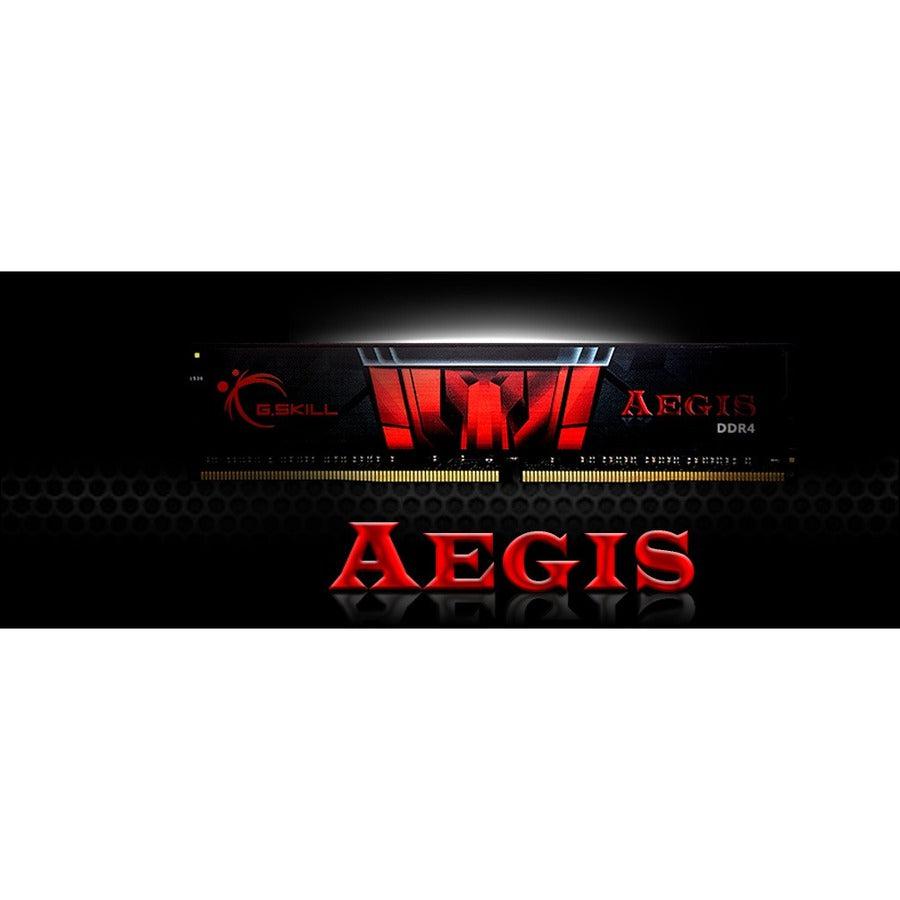G.Skill Aegis 16Gb (2 X 8Gb) 288-Pin Ddr4 Sdram Ddr4 3200 (Pc4 25600) Intel Xmp 2.0 Memory Kit Model F4-3200C16D-16Gis