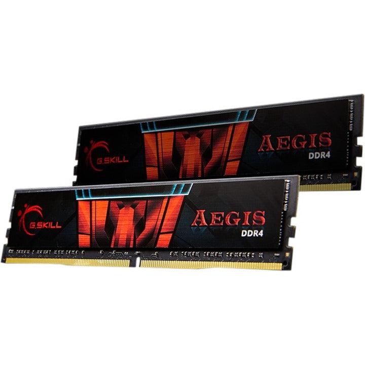 G.Skill Aegis 16Gb (2 X 8Gb) 288-Pin Ddr4 Sdram Ddr4 3200 (Pc4 25600) Intel Xmp 2.0 Memory Kit Model F4-3200C16D-16Gis