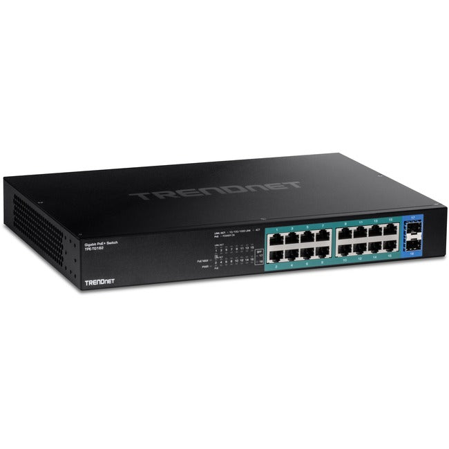 Gigabit PoE+ Switch 18-Port - TRENDnet TPE-TG182 | TeciSoft