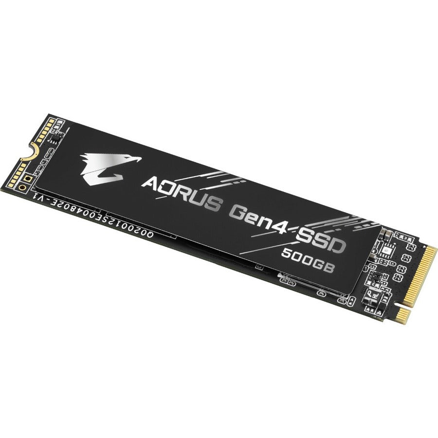 Gigabyte Aorus Gen4 M.2 2280 500Gb Pci-Express 4.0 X4, Nvme 1.3 3D Tlc Internal Solid State Drive (Ssd) Gp-Ag4500G