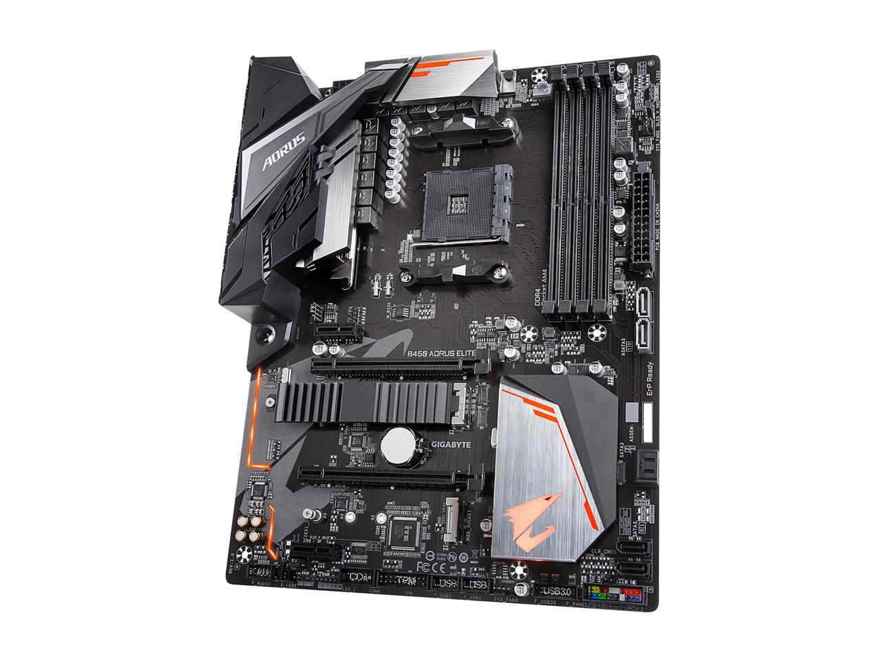 Gigabyte B450 Aorus Elite Am4 Amd B450 Sata 6Gb/S Atx Amd Motherboard