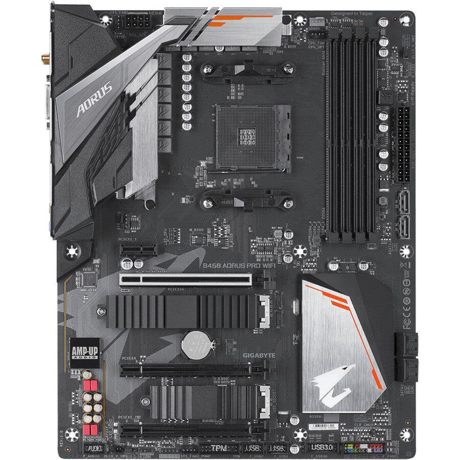 Gigabyte B450 Aorus Pro Wifi Am4 Amd B450 Sata 6Gb/S Atx Amd Motherboard