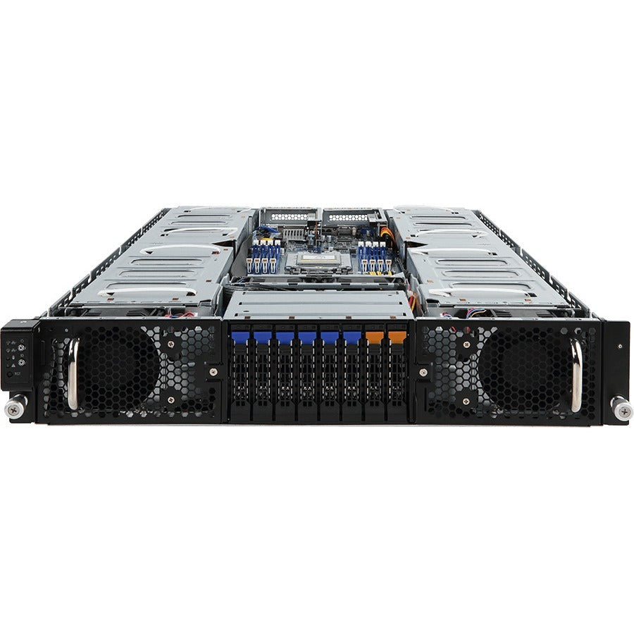 Gigabyte G292-Z22 Barebone System - 2U Rack-mountable - Socket SP3 - 1 x Processor Support