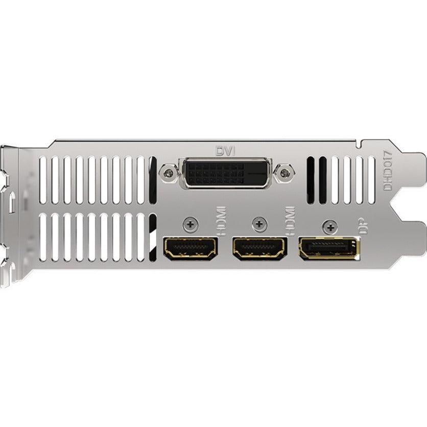 Gigabyte Geforce Gtx 1650 4Gb Gddr6 Pci Express 3.0 X16 Low Profile Ready Video Card Gv-N1656Oc-4Gl