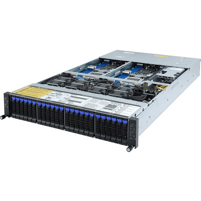 Gigabyte H262-Z61 Barebone System - 2U Rack-mountable - Socket SP3 - 2 x Processor Support