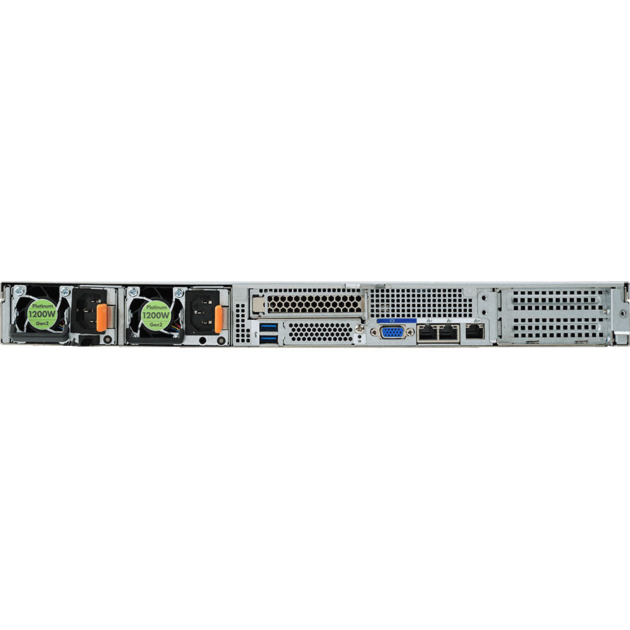 Gigabyte R162-Z10 Barebone System - 1U Rack-mountable - Socket SP3 - 1 x Processor Support