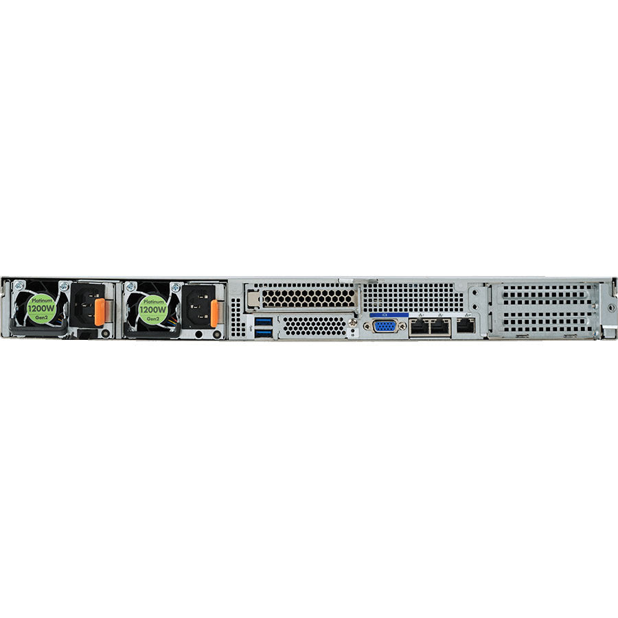 Gigabyte R162-Z11 Barebone System - 1U Rack-mountable - Socket SP3 - 1 x Processor Support