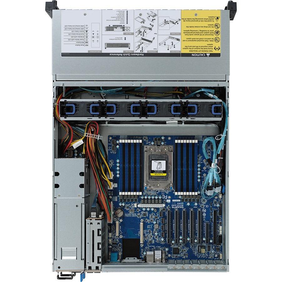 Gigabyte R272-Z31 Barebone System - 2U Rack-mountable - Socket SP3 - 1 x Processor Support