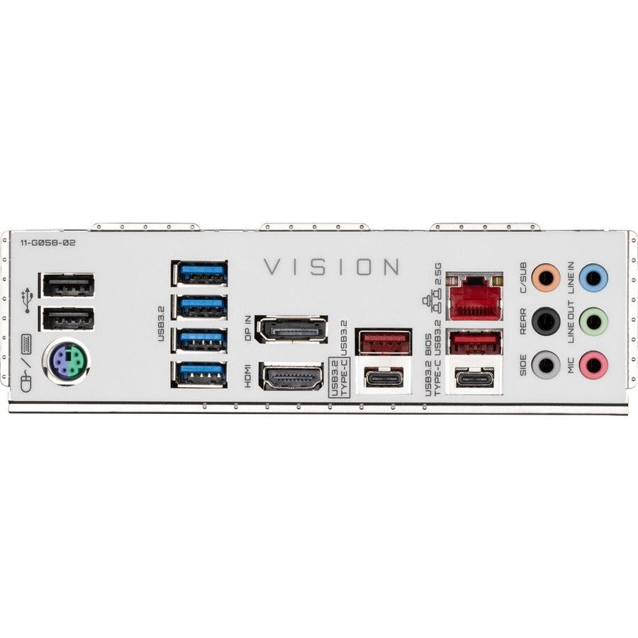 Gigabyte Z590 Vision G Lga 1200 Intel Z590 Atx Motherboard With 4 X M.2, Pcie 4.0, Usb 3.2 Gen2X2 Type-C, 2.5Gbe Lan