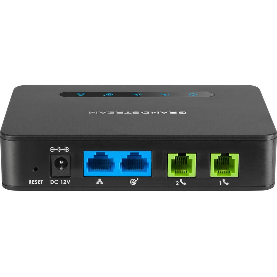 Grandstream Powerful 2-Port ATA with Gigabit NAT Router HT812