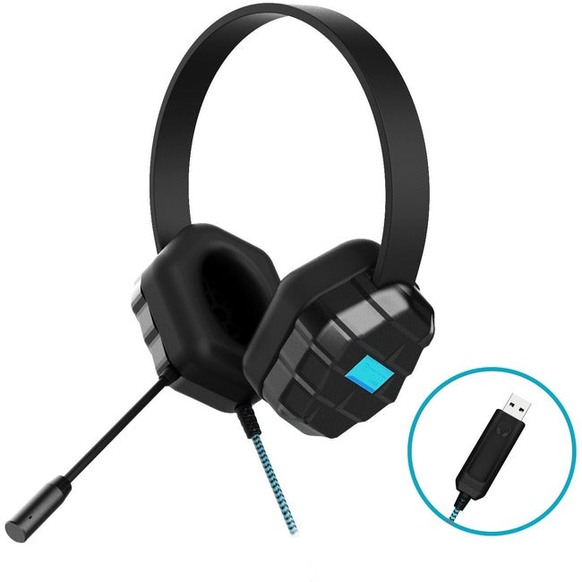 Gumdrop DropTech USB B2 Headset - Black 01H004