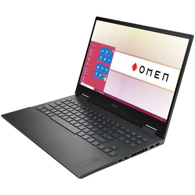 Hp Omen 15-En1000 15-En1010Nr 15.6" Gaming Notebook - Full Hd - 1920 X 1080 - Amd Ryzen 7 5800H Octa-Core (8 Core) - 8 Gb Total Ram - 512 Gb Ssd - Mica Silver, Mica Silver Aluminum - Refurbished