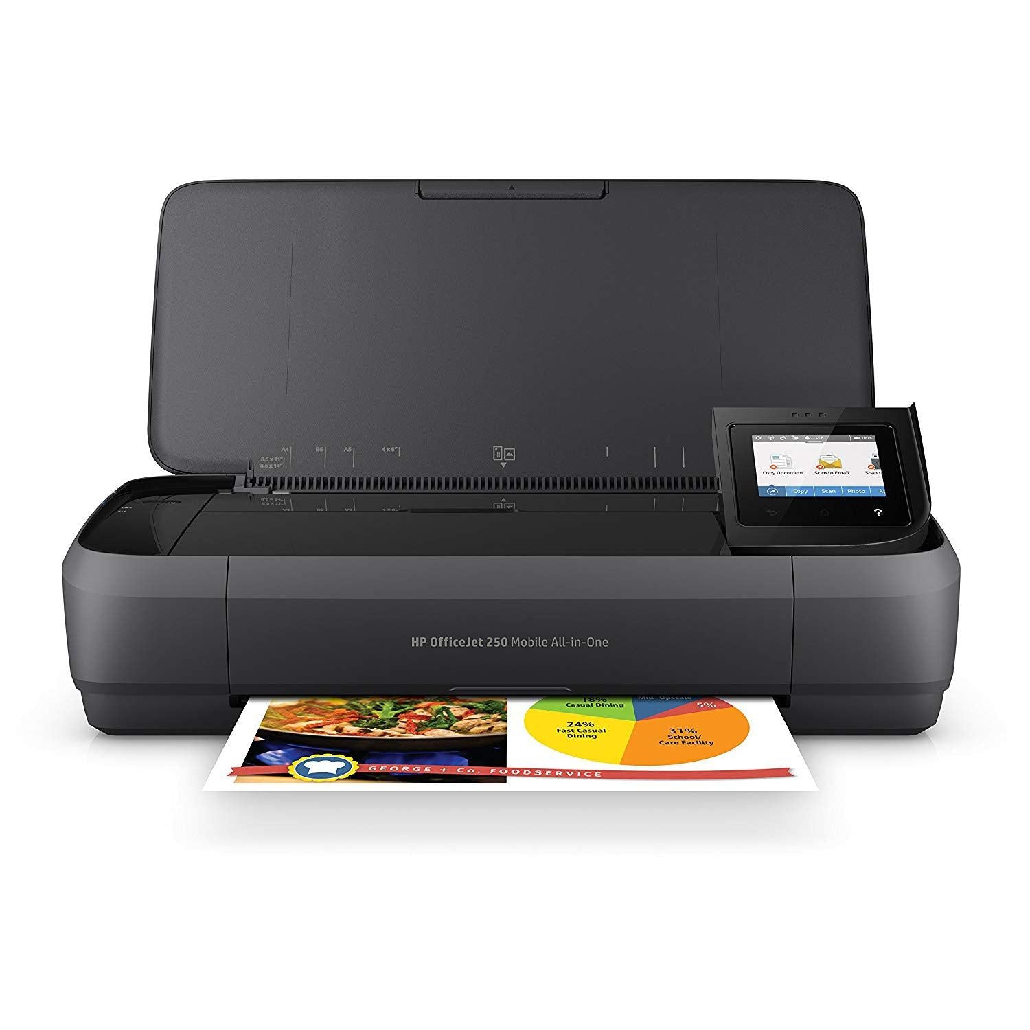 Hp Officejet 250 All-In-One Mobile Printer