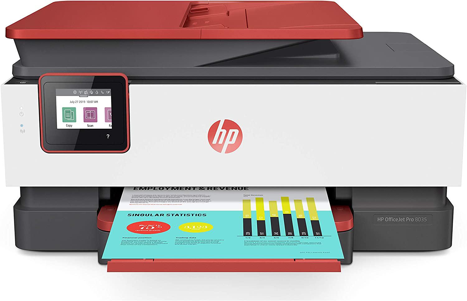 Hp Officejet Pro 8035 All-In-One Wireless Printer - Includes