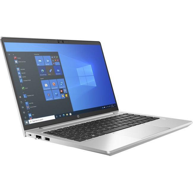 HP ProBook 445 G8 14 Notebook - Full HD - AMD Ryzen 5 5600U - 8 GB - 256 GB SSD - English Keyboard - Pike Silver Aluminum" 4J222UT#ABA