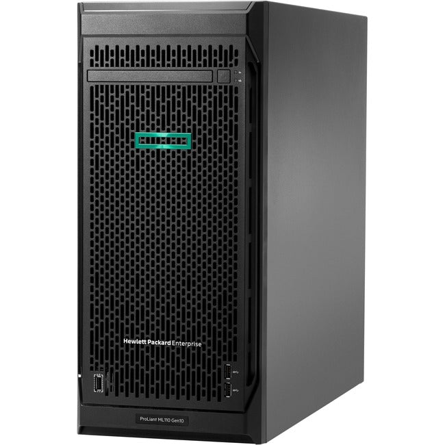 HPE ProLiant ML110 G10 4.5U Tower Server - 1 x Intel Xeon Bronze 3204 1.90 GHz - 16 GB RAM - 4 TB HDD - (1 x 4TB) HDD Configuration - Serial ATA/600 Controller P19116-001