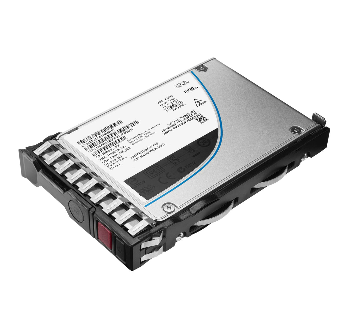 Hewlett Packard Enterprise P22268-B21 Internal Solid State Drive 2.5" 1600 Gb Pci Express 4.0 Tlc Nvme