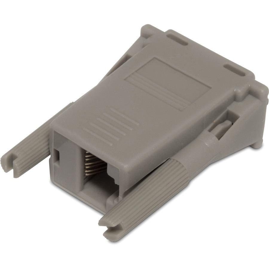 Hewlett Packard Enterprise Q5T65A Cable Gender Changer Db9 Rj-45 Grey
