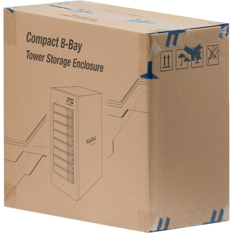 HighPoint 2nd Generation Thunderbolt 3 40Gb/s Hardware RAID Storage Enclosure RS6628A