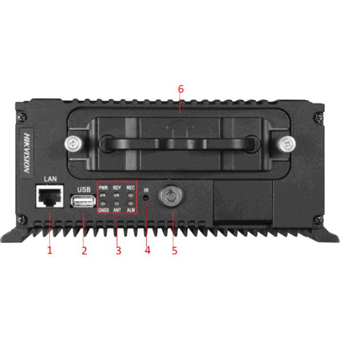 Hikvision Digital Technology Ds-Mp7504/Gw/Wi Digital Video Recorder (Dvr) Black