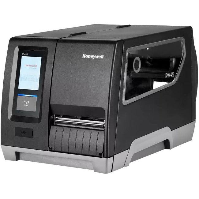 Honeywell PM45 Industrial Thermal Transfer Printer - Monochrome - Label Print - Gigabit Ethernet - USB - USB Host - Serial PM45A10030030300