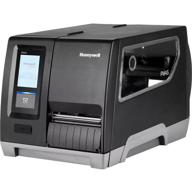 Honeywell PM45A Industrial Thermal Transfer Printer - Monochrome - Label Print - Gigabit Ethernet - Wireless LAN PM45A10000000400