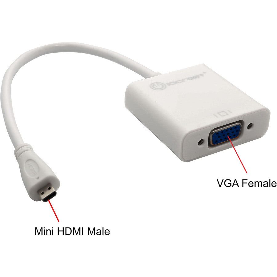 IO Crest Active Mini HDMI Male to VGA Female Adapter SY-ADA31046